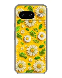 Чехол для Google Pixel 8 с картинкой «Ромашковое солнце»