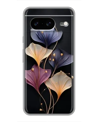 Чехол для Google Pixel 8 с картинкой «Лиловые цветы грации»