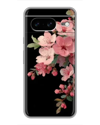 Чехол для Google Pixel 8 с картинкой «Розовая ветка сакуры»