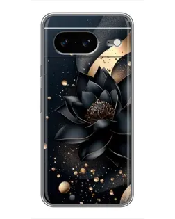 Чехол для Google Pixel 8 с картинкой «Черный лотос»