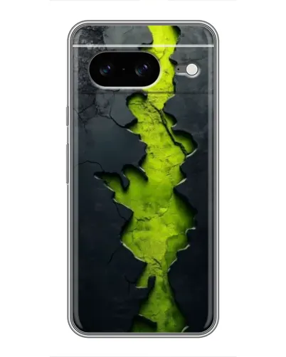 Чохол для Google Pixel 8 з картинкою «Салатовий розлом скелі»