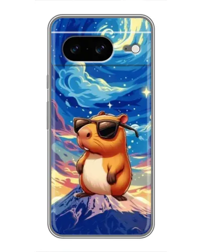 Чехол для Google Pixel 8 с картинкой «Капибара Ван Гога»