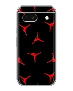 Чохол для Google Pixel 8A з картинкою «Jordan Red Pattern»