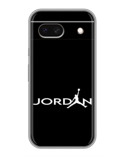 Чохол для Google Pixel 8A з картинкою «Jordan White Logo»