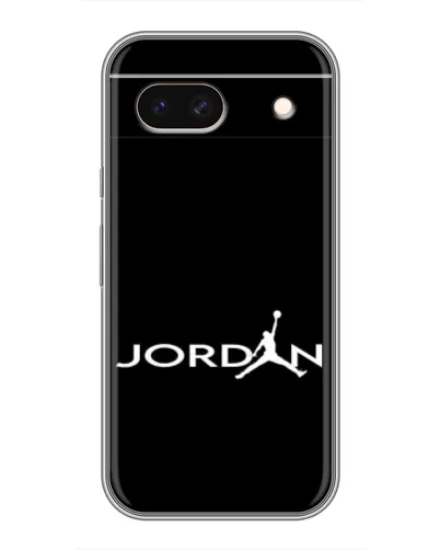 Чохол для Google Pixel 8A з картинкою «Jordan White Logo»