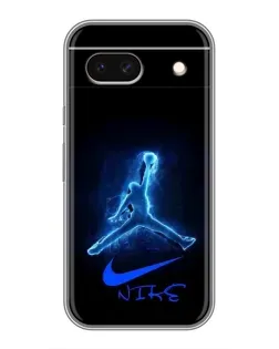 Чохол для Google Pixel 8A з картинкою «Jordan Neon Blue»