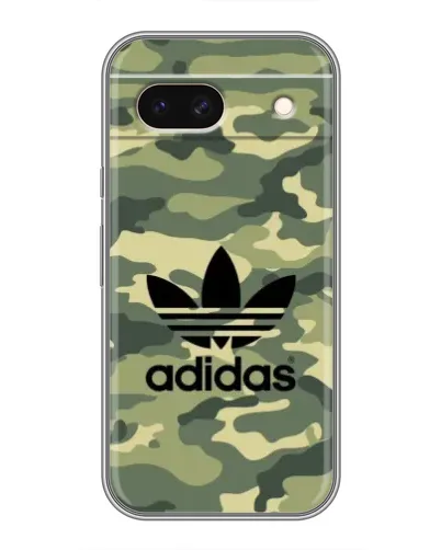 Чохол для Google Pixel 8A з картинкою «Мілітарі стиль Adidas»