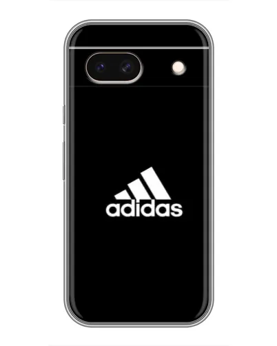 Чохол для Google Pixel 8A з картинкою «Чорна класика Adidas»
