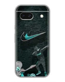 Чохол для Google Pixel 8A з картинкою «Спортивний арт Nike»