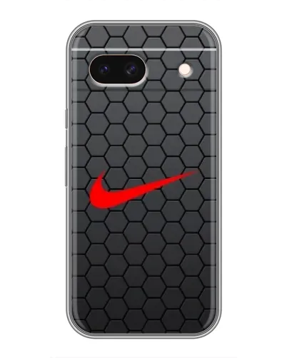Чохол для Google Pixel 8A з картинкою «Nike — карбонова сітка»