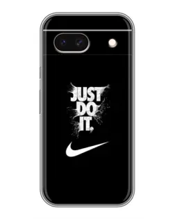 Чохол для Google Pixel 8A з картинкою «Текстовий принт Nike»