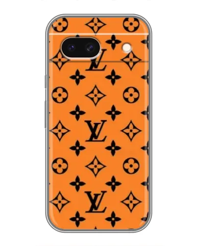 Чохол для Google Pixel 8A з картинкою «Помаранчевий стиль LV»