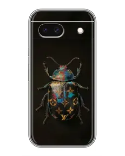 Чохол для Google Pixel 8A з картинкою «LV — мармуровий принт»