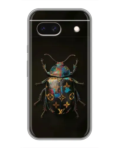 Чохол для Google Pixel 8A з картинкою «LV — мармуровий принт»