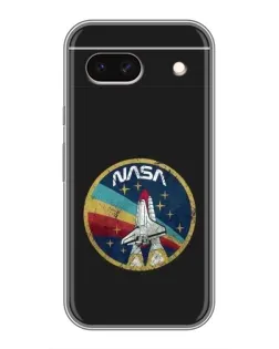 Чохол для Google Pixel 8A з картинкою «NASA — емблема місії»