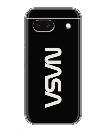 Чохол для Google Pixel 8A з картинкою «NASA — вертикальний логотип»