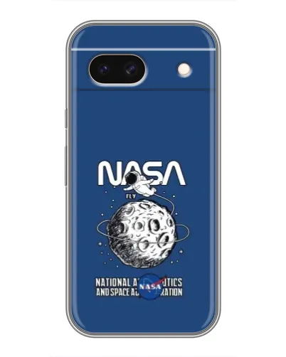 Чохол для Google Pixel 8A з картинкою «NASA — місячна місія»