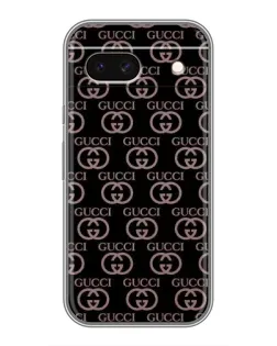 Чехол для Google Pixel 8A с картинкой «Классическая монограмма Gucci»