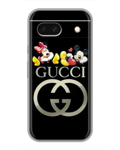 Чехол для Google Pixel 8A с картинкой «Gucci — герои Disney»