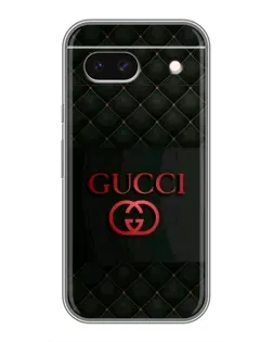 Чехол для Google Pixel 8A с картинкой «Gucci — стеганый черный»