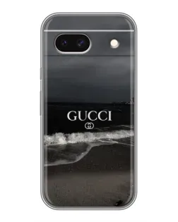 Чехол для Google Pixel 8A с картинкой «Gucci — морской прибой»