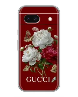 Чехол для Google Pixel 8A с картинкой «Gucci —  сад»
