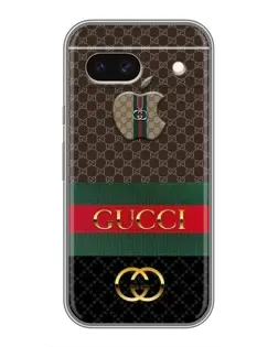 Чехол для Google Pixel 8A с картинкой «Gucci — брендированный десерт»