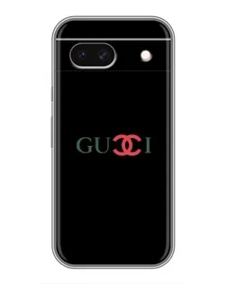 Чехол для Google Pixel 8A с картинкой «Gucci — красный градиент»
