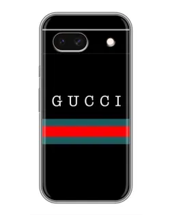 Чехол для Google Pixel 8A с картинкой «Gucci — красный пояс»