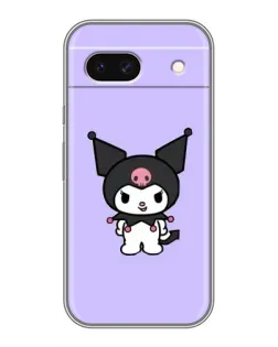 Чохол для Google Pixel 8A з картинкою «Kuromi — ніжний фіолетовий»