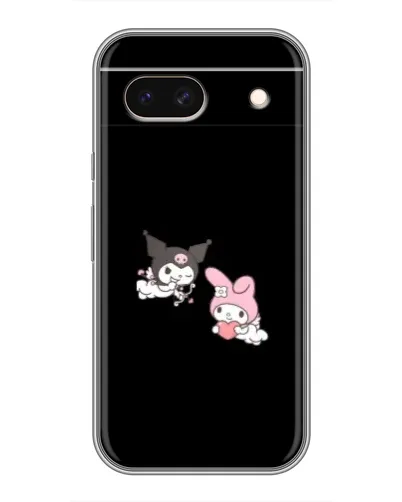 Чохол для Google Pixel 8A з картинкою «My Melody та Kuromi»