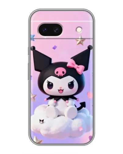 Чохол для Google Pixel 8A з картинкою «Рок-зірка Kuromi»