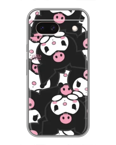 Чохол для Google Pixel 8A з картинкою «Kuromi з сердечком»