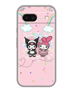 Чохол для Google Pixel 8A з картинкою «My Melody та Kuromi»