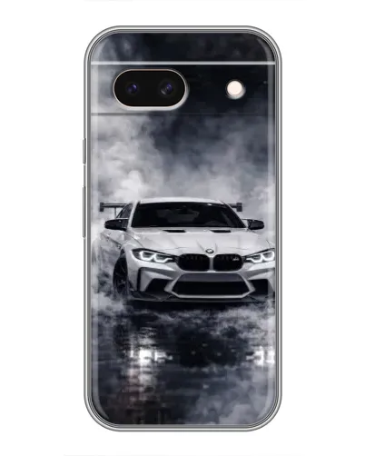 Чохол для Google Pixel 8A з картинкою «BMW крізь туман»