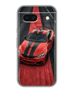 Чохол для Google Pixel 8A з картинкою «BMW на червоній доріжці»