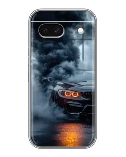 Чехол для Google Pixel 8A с картинкой «BMW M-Power — абстракция»