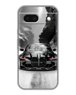 Чехол для Google Pixel 8A с картинкой «BMW — акварельный дрифт»