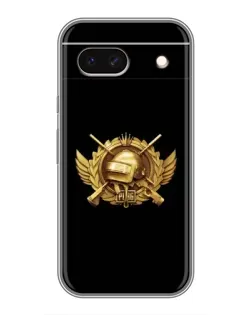 Чохол для Google Pixel 8A з картинкою «PUBG — помаранчевий градієнт»