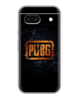 Чохол для Google Pixel 8A з картинкою «PUBG — золотий логотип»
