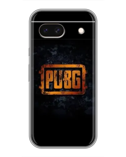 Чохол для Google Pixel 8A з картинкою «PUBG — золотий логотип»