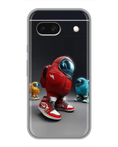 Чохол для Google Pixel 8A з картинкою «Among Us — 3D стиль»