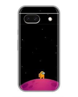 Чохол для Google Pixel 8A з картинкою «Самотній герой на планеті»