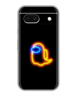 Чохол для Google Pixel 8A з картинкою «Among Us неонове сяйво»