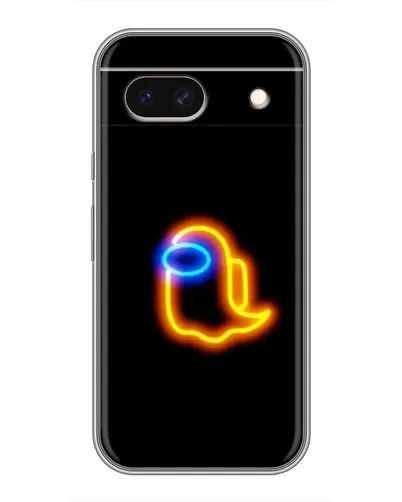 Чохол для Google Pixel 8A з картинкою «Among Us неонове сяйво»