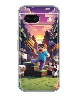 Чохол для Google Pixel 8A з картинкою «Стів на фермі»