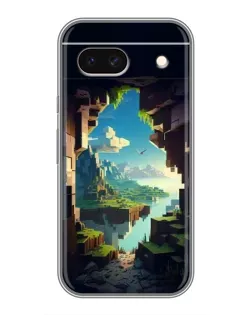 Чохол для Google Pixel 8A з картинкою «Вид з печери»