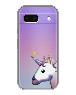 Чехол для Google Pixel 8A с картинкой «Единорог градиент»