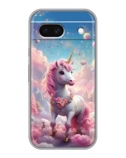 Чохол для Google Pixel 8A з картинкою «Єдиноріг серед хмар»