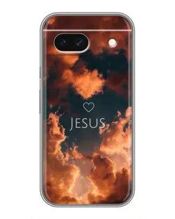 Чохол для Google Pixel 8A з картинкою «Сяйво Імені Jesus»